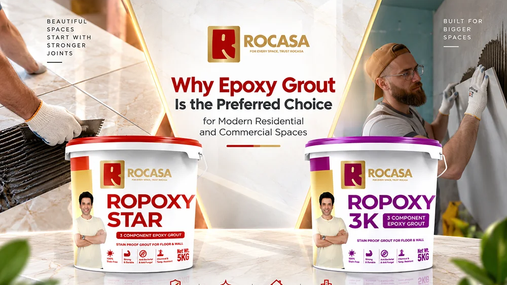 Why Epoxy Grout Is the Preferred Choice for Modern Residential and Commercial Spaces