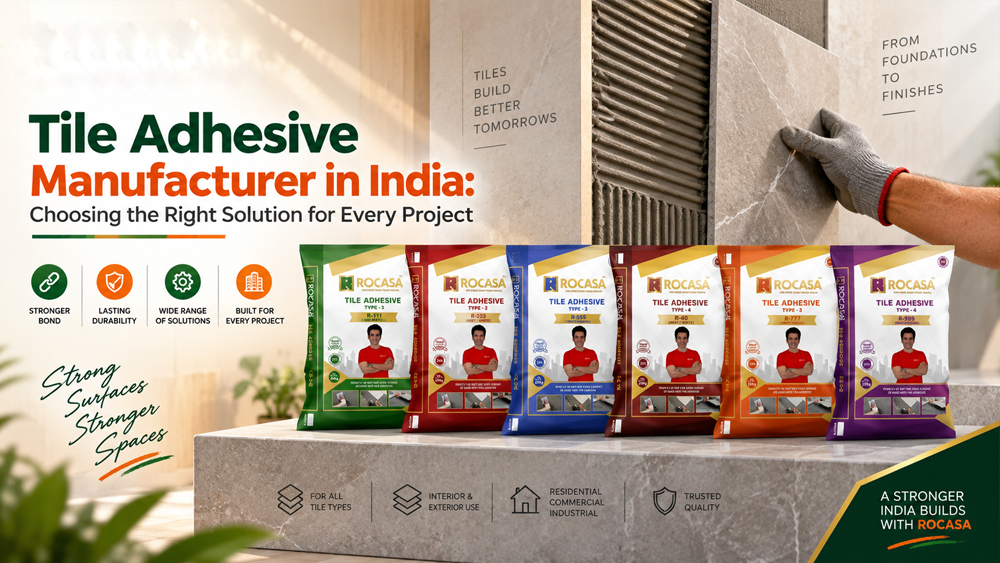 Tile Adhesive Manufacturer in India