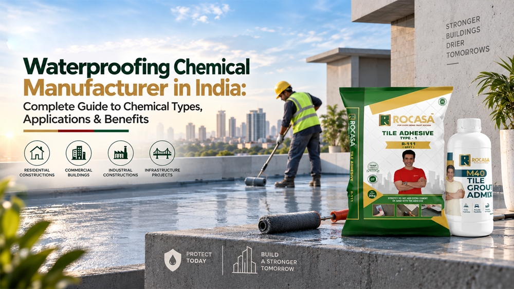 Waterproofing Chemical Supplier in India