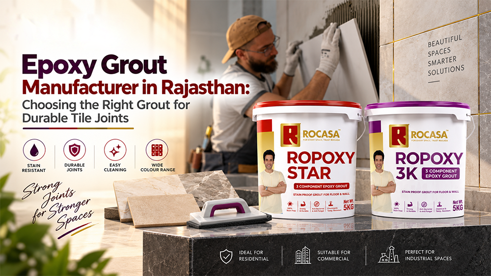 Epoxy Grout Manufacturer in Rajasthan
